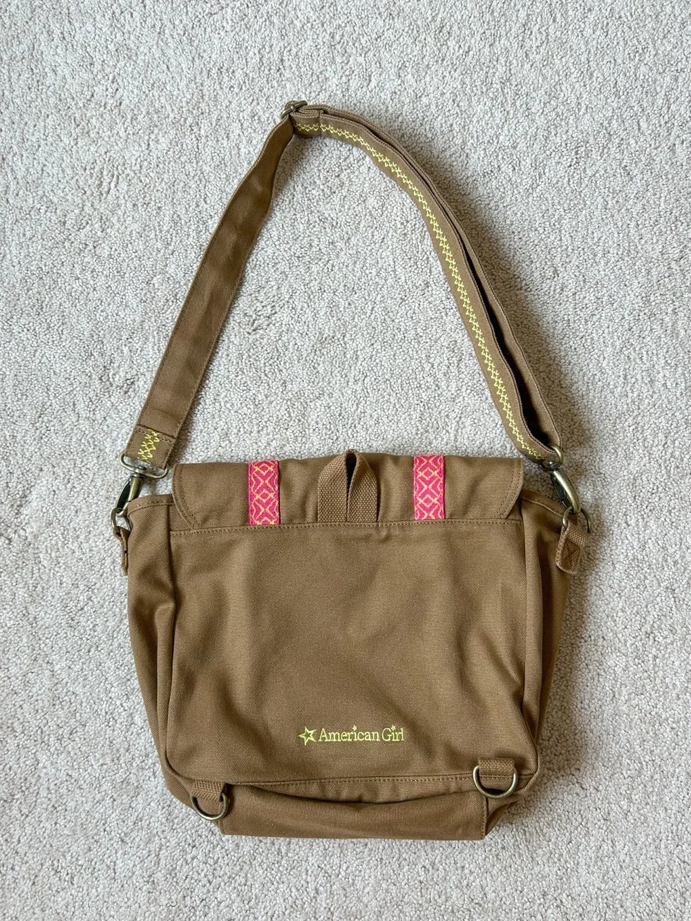 American Girl Leah Clark Messenger Bag
